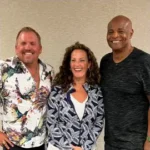 Art and Julia with Warren Moon